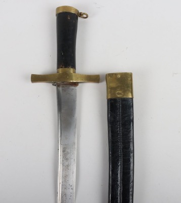 Unusual Continental Infantrymans Side Arm, Possibly Scandinavian - 2