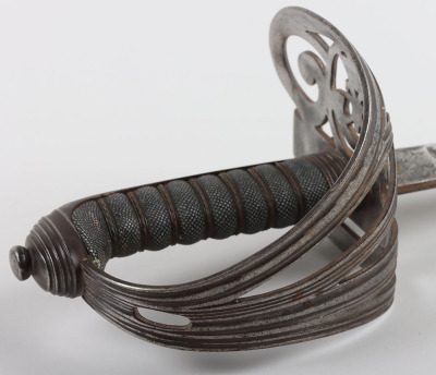 British 1827 Pattern Officers Sword of the Victoria Rifles - 7