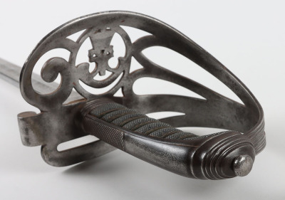 British 1827 Pattern Officers Sword of the Victoria Rifles - 8