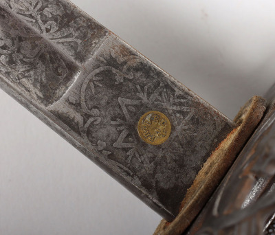 British 1827 Pattern Officers Sword of the Victoria Rifles - 12