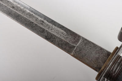 British 1827 Pattern Officers Sword of the Victoria Rifles - 15