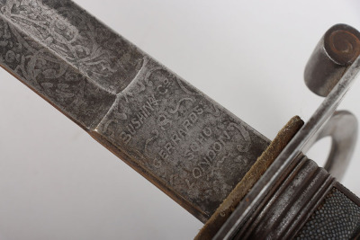 British 1827 Pattern Officers Sword of the Victoria Rifles - 16