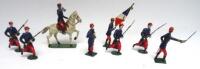 XR early solid cast 65mm scale French Infanterie