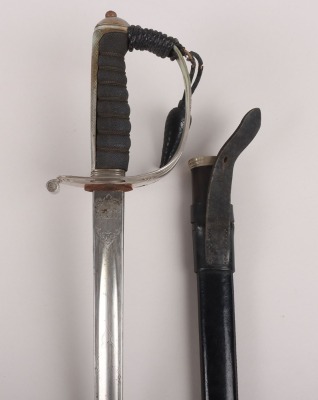 British Victorian 1827 Pattern Rifles Officers Sword - 2