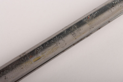 British Victorian 1827 Pattern Rifles Officers Sword - 12