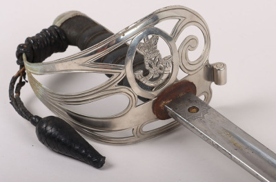 British Victorian 1827 Pattern Rifles Officers Sword - 13