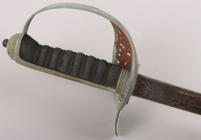 Indian Army 1897 Pattern Infantry Officers Sword by Wilkinson Sword - 6