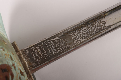 Indian Army 1897 Pattern Infantry Officers Sword by Wilkinson Sword - 9