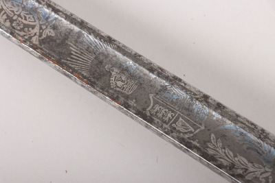 Presentation British George V 1897 Pattern Officers Sword of the 3rd Battalion West Kent Volunteer Force - 12