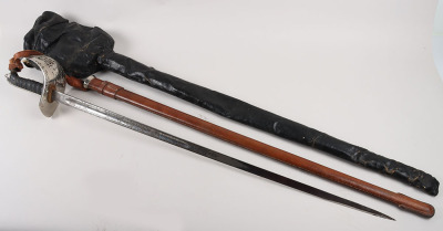 Presentation British George V 1897 Pattern Officers Sword of the 3rd Battalion West Kent Volunteer Force - 20