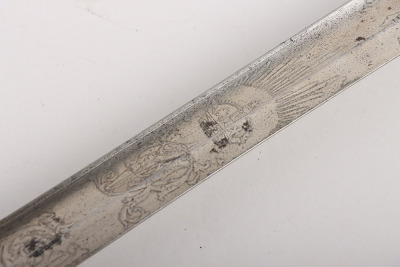 1845 Pattern British Infantry Officers Sword Attributed to Major Charles Edward Gore-Brown 2nd Volunteer Battalion Hampshire Regiment - 8