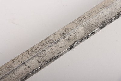 1845 Pattern British Infantry Officers Sword Attributed to Major Charles Edward Gore-Brown 2nd Volunteer Battalion Hampshire Regiment - 10