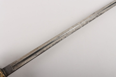 1845 Pattern British Infantry Officers Sword Attributed to Major Charles Edward Gore-Brown 2nd Volunteer Battalion Hampshire Regiment - 11