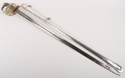 1845 Pattern British Infantry Officers Sword Attributed to Major Charles Edward Gore-Brown 2nd Volunteer Battalion Hampshire Regiment - 15