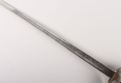 Rare George V Royal Tank Regiment Marked 1897 Pattern Officers Sword by Henry Wilkinson Attributed to Major Hugh Graham Neish Royal Tank Regiment, - 9