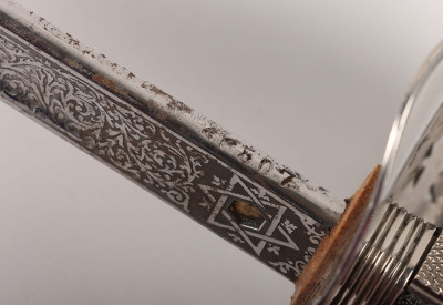 Rare George V Royal Tank Regiment Marked 1897 Pattern Officers Sword by Henry Wilkinson Attributed to Major Hugh Graham Neish Royal Tank Regiment, - 14