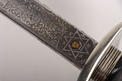 Rare George V Royal Tank Regiment Marked 1897 Pattern Officers Sword by Henry Wilkinson Attributed to Major Hugh Graham Neish Royal Tank Regiment, - 17