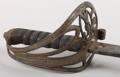 British 1827 Pattern Rifle Officers Sword - 5