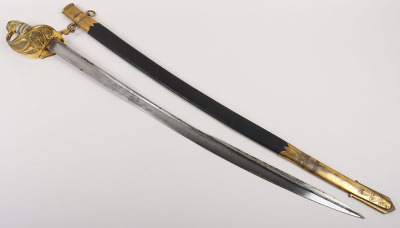 Georgian 1827 Pattern Royal Naval Officers Sword by Prosser, Maker to the King and Royal Family - 17