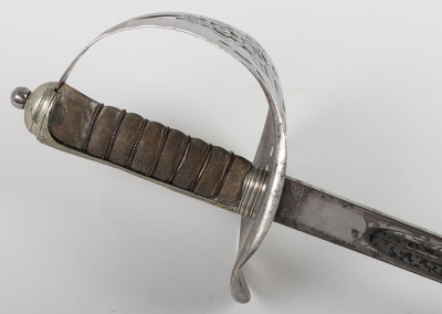 George V 1897 Pattern Infantry Officers Sword - 4