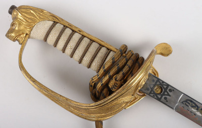 George VI Royal Navy Officers Sword - 3