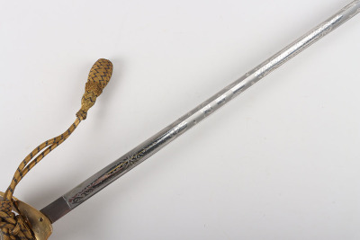 George VI Royal Navy Officers Sword - 6