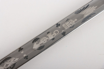 George VI Royal Navy Officers Sword - 10