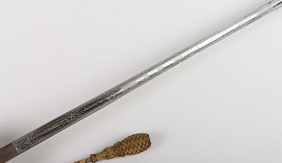 George VI Royal Navy Officers Sword - 12
