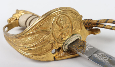 George VI Royal Navy Officers Sword - 15