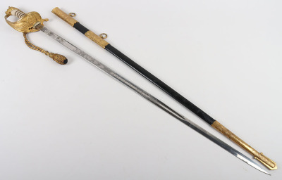 George VI Royal Navy Officers Sword - 21