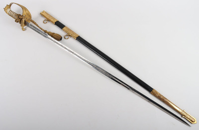 George VI Royal Navy Officers Sword - 22
