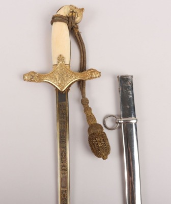 ^ Spanish Army Generals Presentation Sword, Pre 1936, Attributed to General Luis Aizpuru Mond&eacute;jar - 2