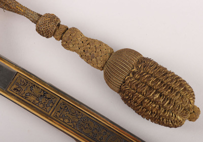 ^ Spanish Army Generals Presentation Sword, Pre 1936, Attributed to General Luis Aizpuru Mond&eacute;jar - 3