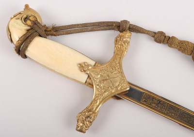 ^ Spanish Army Generals Presentation Sword, Pre 1936, Attributed to General Luis Aizpuru Mond&eacute;jar - 4