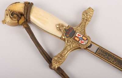 ^ Spanish Army Generals Presentation Sword, Pre 1936, Attributed to General Luis Aizpuru Mond&eacute;jar - 5