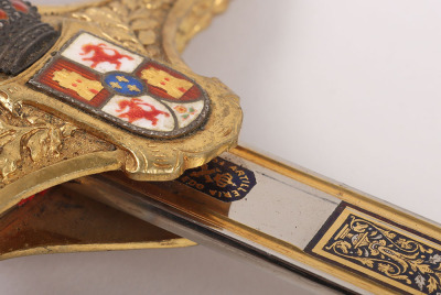 ^ Spanish Army Generals Presentation Sword, Pre 1936, Attributed to General Luis Aizpuru Mond&eacute;jar - 14