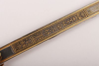 ^ Spanish Army Generals Presentation Sword, Pre 1936, Attributed to General Luis Aizpuru Mond&eacute;jar - 16