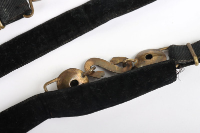 Imperial Russian Tsar Nicholas II Naval Officers Dirk with Hanging Straps and Belt - 7
