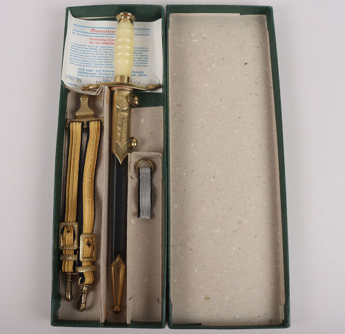 East German D.D.R Volksmarine Officers Dress Dagger
