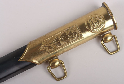 East German D.D.R Volksmarine Officers Dress Dagger - 10