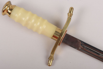 East German D.D.R Volksmarine Officers Dress Dagger - 11