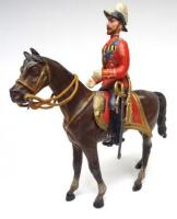 Heyde King George V, mounted