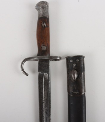 WW1 British 1907 Hook Quillon Bayonet