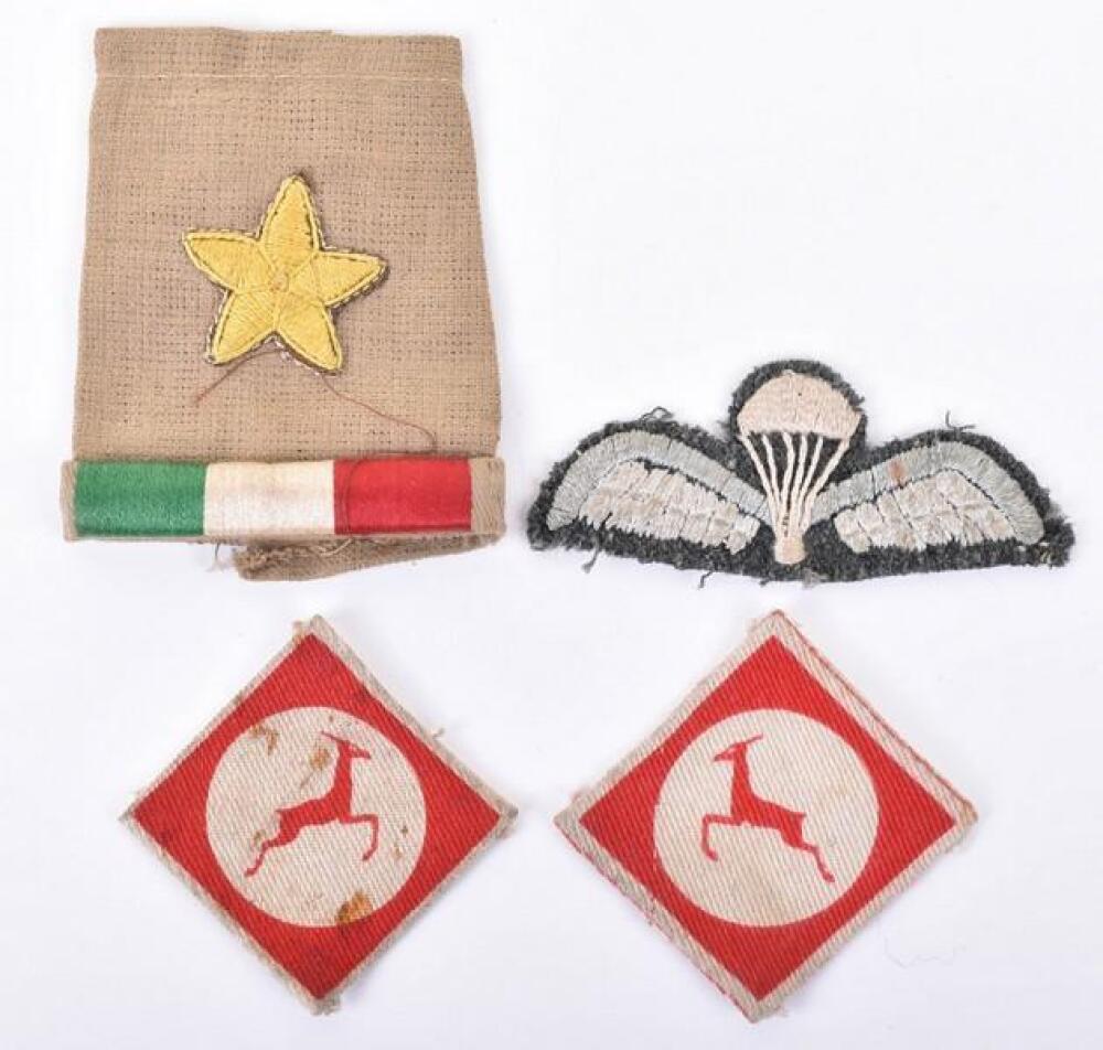Italian Ranks Ww2 Very Rare WW2 Italian Co-Belligerent F Recce Squadron Army Paratrooper ...