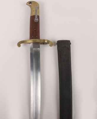 Scarce Norwegian M-1860 Rifle Bayonet - 2