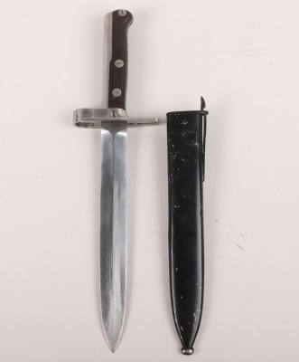 Rare Norwegian M-1884 Jarmann Bayonet issued to the Norwegian Navy - 2