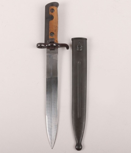 Rare Norwegian M-1944 Krag Jorgensen Bayonet made by Erik Anton Berg