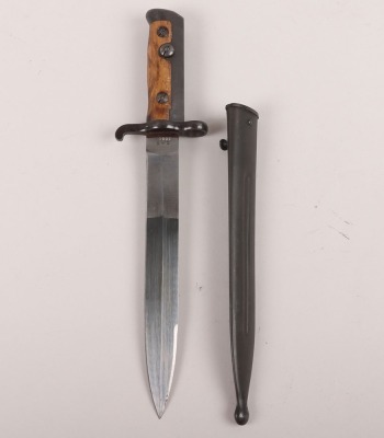 Rare Norwegian M-1944 Krag Jorgensen Bayonet made by Erik Anton Berg - 2