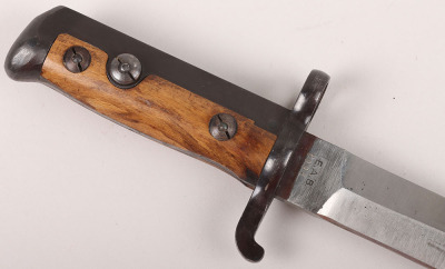 Rare Norwegian M-1944 Krag Jorgensen Bayonet made by Erik Anton Berg - 3