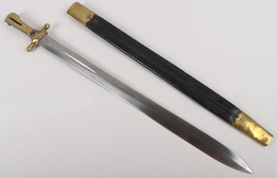 Rare Danish Model 1853/66 Bayonet for the Navy Rifle - 16